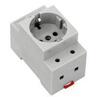 Weidmuller 8734580000 ປຸ່ມຕິດຕັ້ງປະຕູສອງ SCHUKO TS35