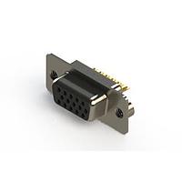 EDAC 638-M15-332-BN2 ຕົວເຊື່ອມ D-Sub - ຕົວເຊື່ອມ D-Sub ຄວາມໜາ້ຄວາມຖືກມາດຕະຖານ