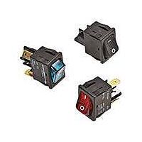 Carling Technologies 632422-2B-KE ສະລິດສະລອງຂະໜາດນ້ອຍ Rocker Switch 6324222BKE