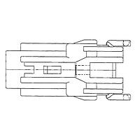 Yazaki 7123621440 ກອງປົງກັນ CONN 1P 250 X LT GRY