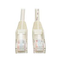 Tripp Lite N001-010-WH Cat 5e 10'Cat5e/Cat5 350MHz RJ45 M/M ສີຂາວ 10'