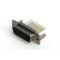 EDAC 627-M15-323-LN5 ຕົວເຊື່ອມ D-Sub - ຕົວເຊື່ອມ D-Sub ຄວາມໜາ້ຄວາມຖືກມາດຕະຖານ ແບບຕັ້ງຕົວແບບຕັດກະເປົາ