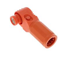 Amphenol Industrial SLPPB35BNO3 ປລັກ DC SURLOK PLUS, ປລັກມຸມຂວາ, 8.0MM, 35MM, ການບັນດັບ, ມີ Backshell, ບໍ່ປິດກັນນ້ຳ, ສີສົ່ງ, 120 KEYWAY