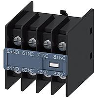 SIEMENS 3RH29114GA13 ສະຫນອງຄວບຄຸມ AUX. SWITCH 1NO+3NC ສໍາລັບ S00 RING LUG