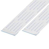 GCT (Global Connector Technology) 05-28-A-0177-A-4-06-4-T ເສັ້ນສາຍຕໍ່ລົງ FFC / FPC 0.5mmP. FlatFlexCble, 28Contact, Conductor SameSide, Len177mm/7in, Tin Plt