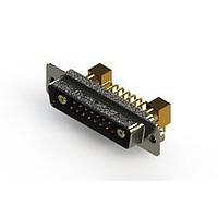 EDAC 629-17W2640-7TA ຕູ້ຕິດຕໍ່ D-Sub ປະສົມມຸມຂວາ ຕູ້ຕິດຕໍ່ພະລັງງານ Combo D-Sub