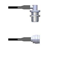 Amphenol Custom Cable Q-1S0550008144i ສາຍສະບັບ RF N-RJB/TNC-SP RG58 144I