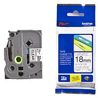 BROTHER TZe-141 ພິມປ້າຍສີດຳ ຂະໜາດ 18mm