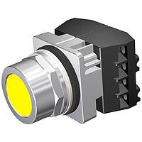 SIEMENS 52PM8A4G ປຸ່ມກົດປຸ່ມກົດດັ່ງ,MOM,ເຫຼືອງ,ລົງລຽບ,2ຕຳແໜ່ງ,2NC