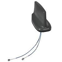 HUBER+SUHNER 1399.99.0119 ອານເຕນນອກອາກາດ ຢູ່ຫລັງຄາບລົດໄຟ, 2G/3G/4G ເຊື່ອມຕໍ່ເຄືອຂ່າຍ, 2 x 2 MIMO, 4 / 6dBi, ການຂັດສະໜອງແນວຕັ້ງ; ຕົວເຊື່ອມ SMA, ປລັກ (m)