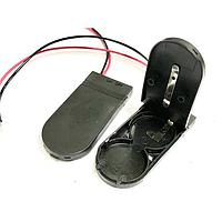 Eagle Plastic Devices 122-0120NI-GR ຖານຖ້ວມແບດເຕີຣີ 20 mm CR2032 ພ້ອມສະຫນັບສະຫນູນສະຫນັບ