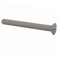 Essentra Components 50M030050L030 ສະກຣູຫຼັກຊອກມີລູກສອນຊ່ອງ 90 Slotted CSK Screw, M3 X .5 Thread, 30mm Lg