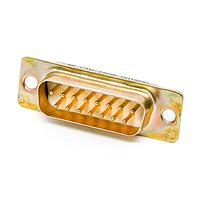 Cinch DA15PV ປລັກ DSUB 15M PCB STR GF ZINC
