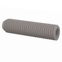 Essentra Components 012528T100 ຊຸດສກຣູ Set Screw, ຫົວບໍ່ Socket, ກະດູກ 1/4-28, ຄວາມຍາວ 1