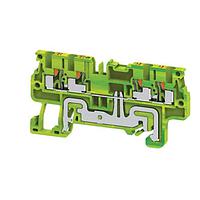 Altech CPG1.5/4 ບລັອກຂໍ້ຕໍ່ດິນ DIN Term Blk Push-In, Grnd, 4Conn