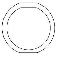 DEUTSCH - TE Connectivity 16-04477 ກາສເກດ HD30/HDP20 GASKET 24 SHELL