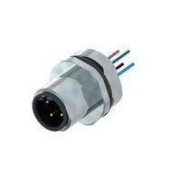 AMP Connectors - TE Connectivity 3-2271135-2 ຕົວຜູ້ຊາຍ M12 ຕົວຕິດ PNL B CODE ບົດບາດດ້ານຫຼັງ 4P (AU)