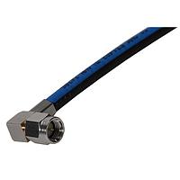 HUBER+SUHNER 16_SMA-50-3-14/133_NP ຕົວເຊື່ອມ SMA ປັ້ນມຸມຂວາ ປຸ່ມສາຍສັ້ນ (ຜູ້)