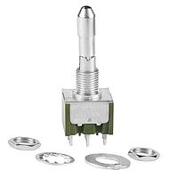 NKK Switches M2028SS1A03 ສະຫນັບສະຫນູນ Toggle (ON)OFF(ON) .413 BAT .35 BSHG PC 6A & 4V