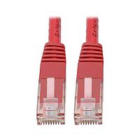 Tripp Lite N200-100-RD Cat 5e, Cat 6 100FT ແດງ CAT6 GIG PTCH CBL