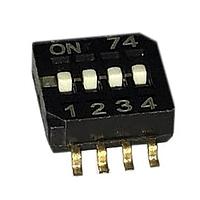 CTS Electronic Components 218-4LPS ສະຫນັບ DIP 4 ຕໍ່ຕຳ ຮູບແບບຕ່ຳ ການປິດທ້າຍ