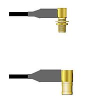 Amphenol Custom Cable Q-2R03U0008011i ສາຍສະບັບ RF SMA-RJB/SMB-RP RG58 11I