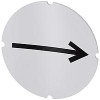 SIEMENS 3SU19000AB710QR0 ແກ້ວແບບແມ່ນເລື່ອງ, ລູກສອນຂວາ INSERT LABEL F. ILLUM BUTTON, ARROW RIGHT