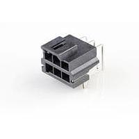 Molex 172316-3306 ເສັ້ນສາຍໄຟຟ້າຫາກັບບອດ ULTRAFIT HDR RT 2R BLK 06 CKT 30AU