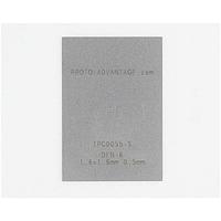 Chip Quik IPC0055-S ປຸ່ມຊ່ອງແລະຕົວແປງ DFN-6 ແບບສແຕນເລດສຕີນ Stencil