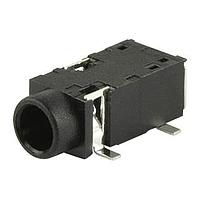 Same Sky (formerly CUI Devices) SJ2-35813B-SMT-TR ຕົວເຊື່ອມໂທລະສັບ 3.5mm ລະດັບແຄງ Ftprint 3conductr Tip switc