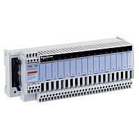 SCHNEIDER ABE7S16E2E1 ບລັອກຂໍ້ຕໍ່ຄົງ TELEFAST 2 INPUT MODULE - 16 CHAN - ມີລີເລຍ SS