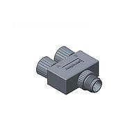 Amphenol LTW SS-080808-MFF-YS001 ຕູ້ຕໍ່ສາຍຮູບວົງມົນ Y-Adapter Circular Metric Connector, Y Adaptor, ເຫຼັ້ມທອງ, A Coding, 2A, 08 ຂາຍ, (ສ່ວນທ້າຍ 1) ຜູ້ຊາຍ ຜູ້ຊາຍ, (ສ່ວນທ້າຍ 2) ຜູ້ຍິງ ຜູ້ຍິງ, (ສ່ວນທ້າຍ 3) ຜູ້ຍິງ ຜູ້ຍິງ, ການດັບສະບັບກັບສະບັບ, IP68 Mated