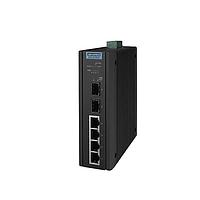 Advantech EKI-2706G-2FPI-A ອຸປະກອນສະຫນັບສະຫນູນ Ethernet ບໍ່ມີການຈັດການ 4GE PoE + 2G SFP Ind. Unmnaged Switch