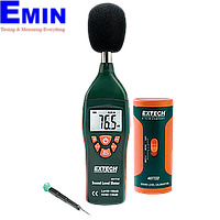 EXTECH 407732-KIT ຊຸດເຄື່ອງວັດແທກລະດັບສຽງລະດັບສຽງຕ່ຳ/ສູງ