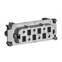 AMP Connectors - TE Connectivity 1-1104207-1 ອິນເຊີດ 6SIG+1GRND ST PNL MT