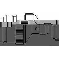 AMP Connectors - TE Connectivity 3080-2240-00 ຕົວແປງ RF - ລະຫວ່າງຊຸດ ADAPTER N JK/SMA JK