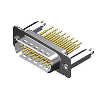 Molex / FCT 173109-1433 ມາດຕະຖານຄວາມໜາແຮງ FCT DSUB STR PC PLG 25 PN W/SNAPIN