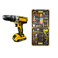 CXG Tools DZ-03 ສະວ່ານໄຟຟ້າ (0 - 450/0 - 1500 r/min; 118 piece set)