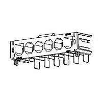 Molex 172043-0601 Headers Super-Sabre R/A Hdr 6Ckt W/O BdLk FgrPrf