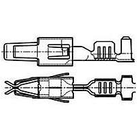 AMP Connectors - TE Connectivity 964273-1 (Cut Strip) ຂໍ້ຕໍ່ TIMER CONTACT SCKT "ຕັດສະຕຣິບ 100