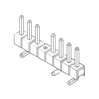 Amphenol Commercial Products G825M085114YEU ພິນສະຕຣິບພິນເຮດເດີ 2.0mm Pitch STR SMT,1x8Pin,15u" ທາງທອງ,LCP,4.0mm*2.7mm_4.5mm,REM#4PIN,CAP