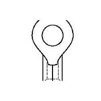 Molex 19069-0102 ວົງແຫຼມ RING-TRM 16-14 #06 N-I SN