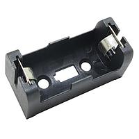 Eagle Plastic Devices 12BHC12P-GR ຖານຖ້ວຍແບດເຕີຣີ 1/2 AA PC LEADS BLK