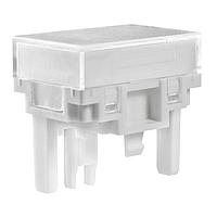 NKK Switches AT4163JB ປຸ່ມ RECT CAP CLR/WHT LB