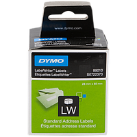 DYMO 63020761 ປ້າຍທີ່ຢູ່ມາດຕະຖານ LW (89mmx28mm)