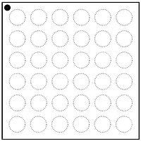 Lumissil IS31FL3747-CLS4-TR ເດີເວີ LED 1212 DOTS MATRIX LED DRIVER, WLCSP-36, 2.93mm x 2.93mm