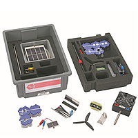 PHYWE 25288-88 ນັກສຶກສາກໍານົດພະລັງງານທົດແທນ 2 (grades 7-10, Solar / Water / Wind)