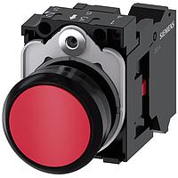 SIEMENS A6X30141407 ປ່ອງສະຫນັບສະຫນູນມາດຕະຖານ ປຸ່ມກົດ. ແດງ