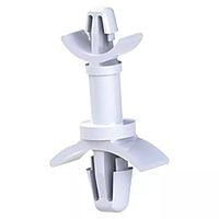 Essentra Components DLCBS6-9-01 ການສະຫນັບສະຫນູນ PCB CB Spt, ຄູ່ລອກສອງ, ທຳມະຊາດ, ຊ່ອງຫວ່າງ 9/16 ນິ້ວ