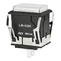 NKK Switches LB03KW01-01-JB ຕົວຊີ້ວັດຕົວຕິດຕັ້ງບົດ Panel - Neon ແລະ Incandescent INDICATOR